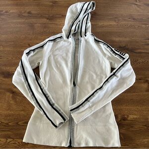 Bebe Sport zip up sweater with a hood size small NWT Y2K